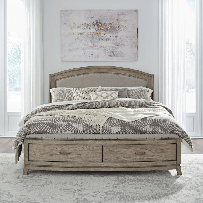 Avalon King Upholstered Storage Bed