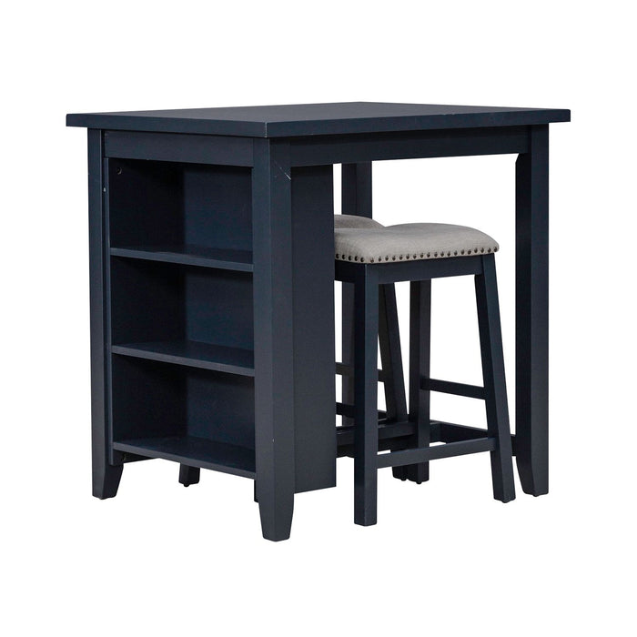 Brook Creek 3-Piece Counter Set Navy
