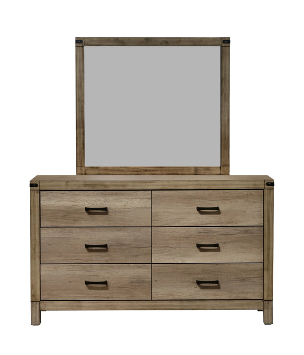 Matteo Weathered Gray Bedroom Set
