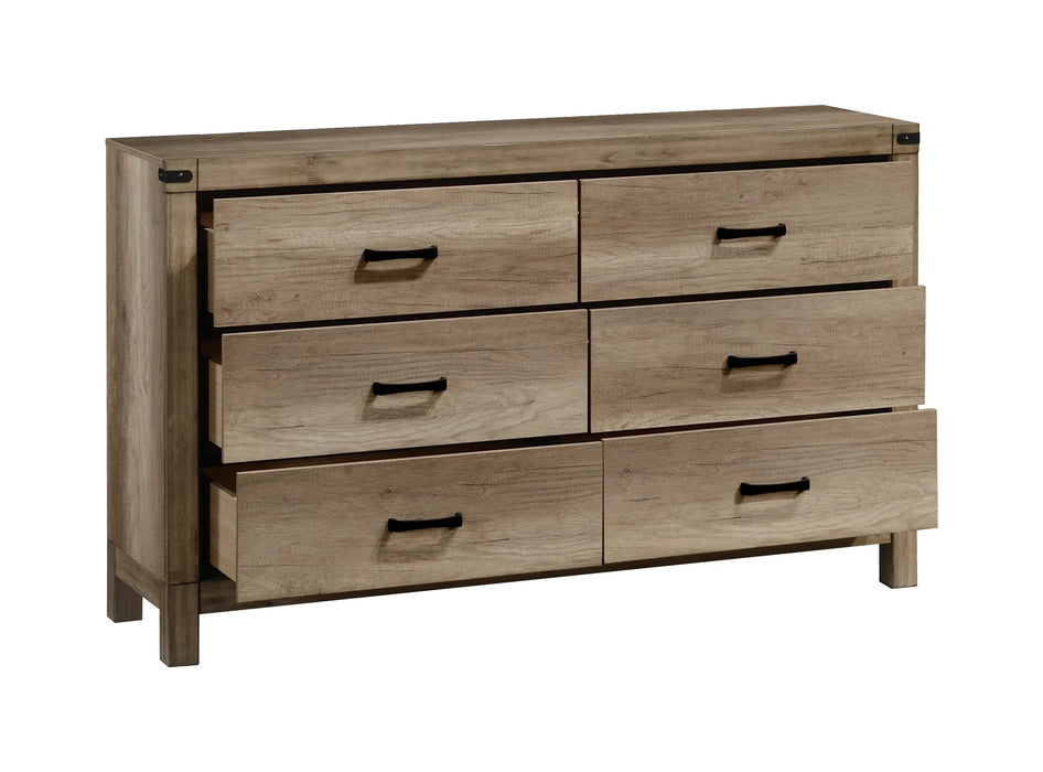 Matteo Weathered Gray Bedroom Set