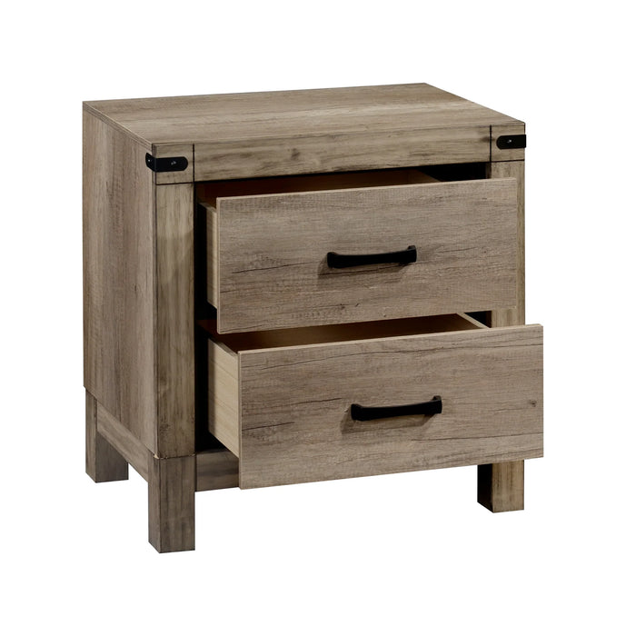 Matteo Weathered Gray Bedroom Set