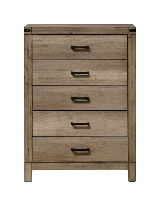 Matteo Weathered Gray Bedroom Set