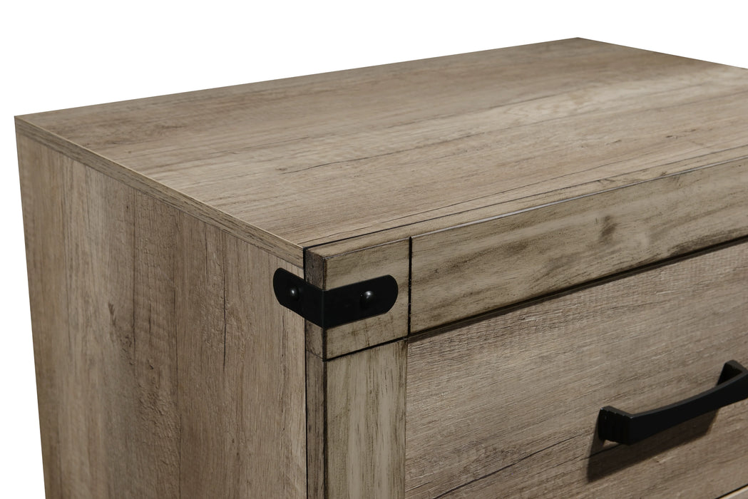 Matteo Weathered Gray Bedroom Set