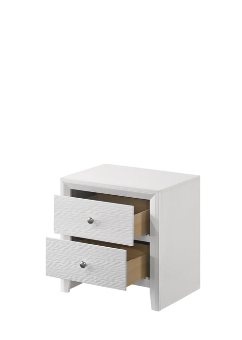 Evan White Bedroom Set