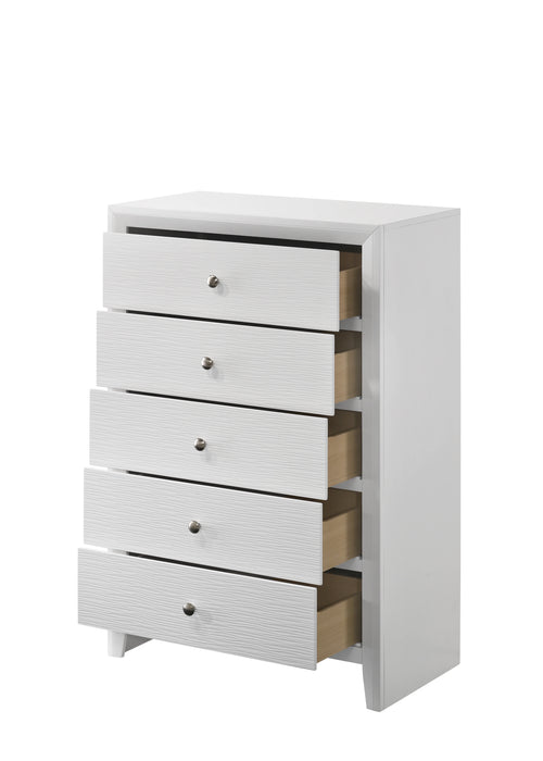 Evan White Bedroom Set