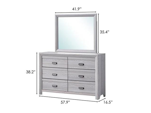 Adalaide Driftwood Bedroom Set