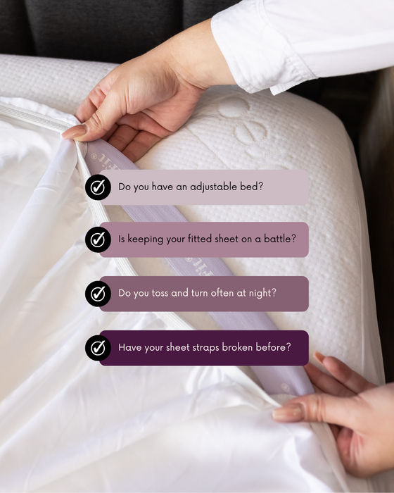 Moisture-Wicking StaDry DreamComfort Collection Sheet Sets lowrysfurniturestore