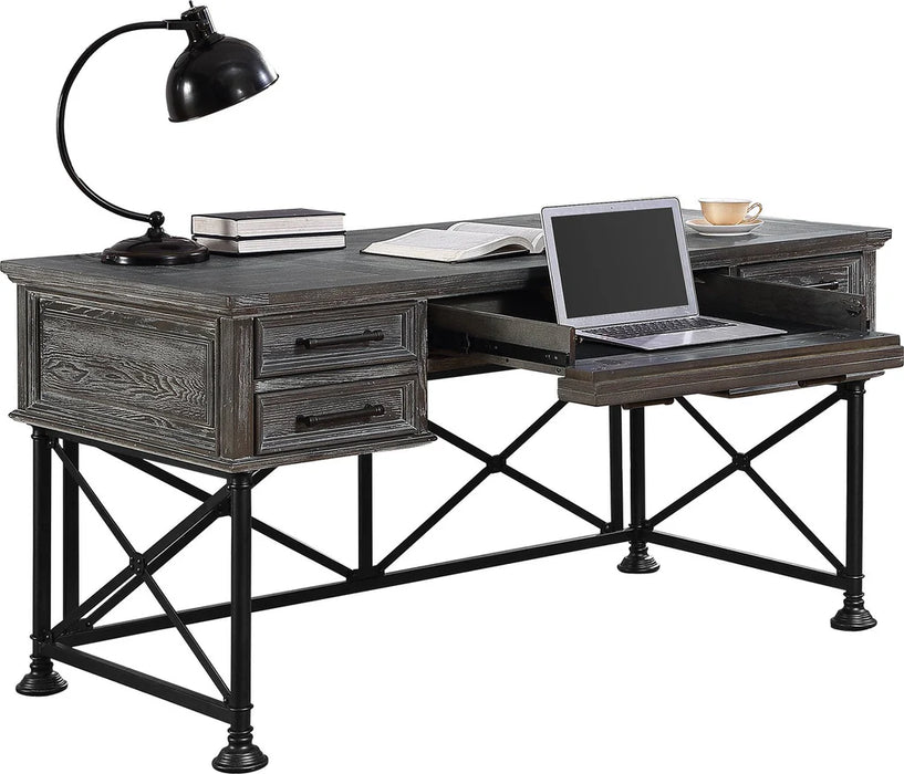 Gramercy Park Writing Desk + Lateral File Cabinet