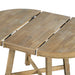Natural Wood 5 pc Farmhouse Dining Table Set lowrysfurniturestore