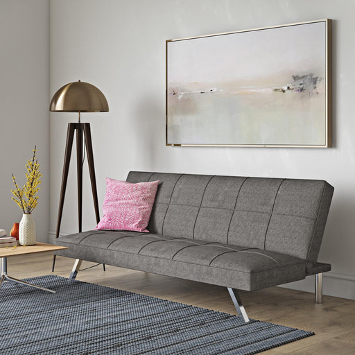 Futon with Metal Frame and Stainless Leg lowrysfurniturestore