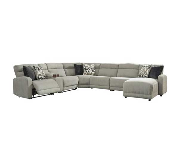 Colleyville 7pc Stone Power Sectional