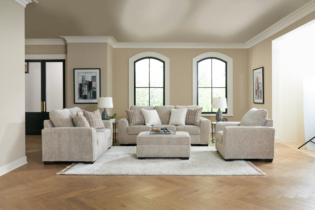 Rits Taupe Loveseat