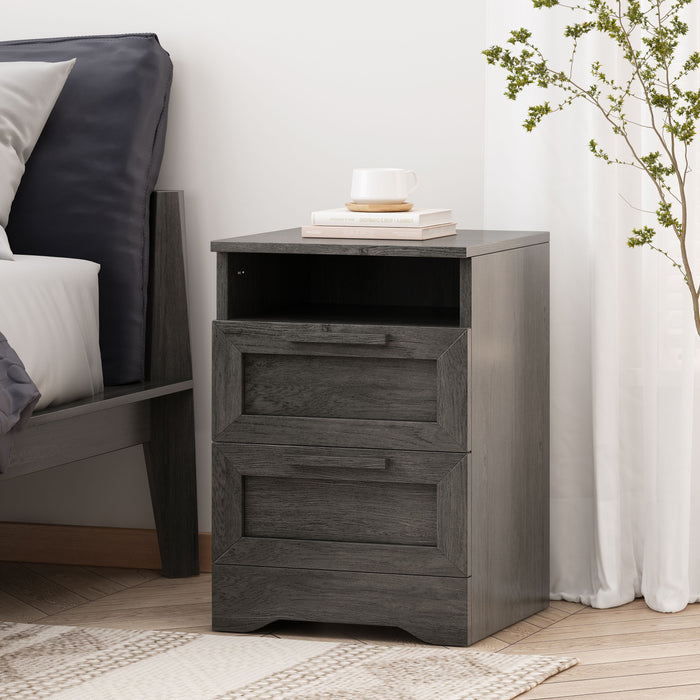 Delaney 2-Drawer Nightstand