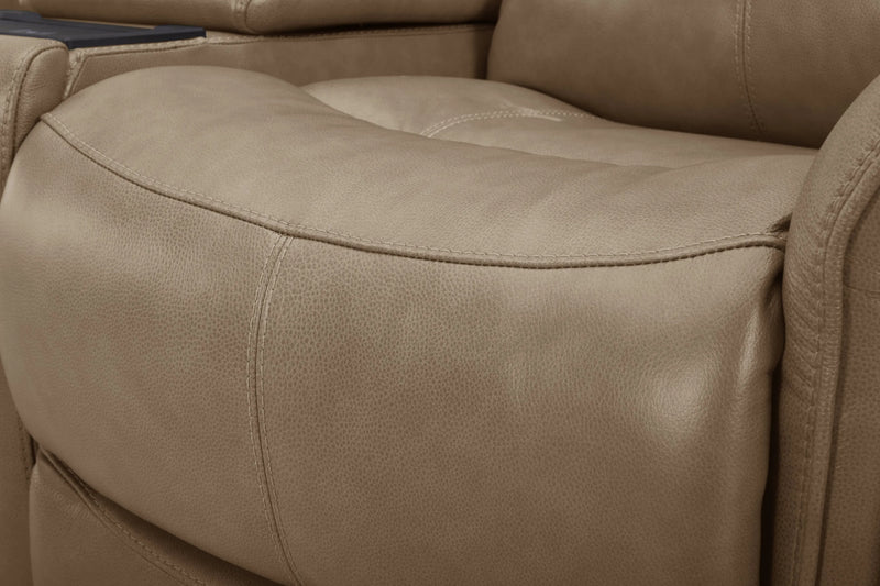 Grant Zero Gravity Power Reclining Sofa (Cobblestone)