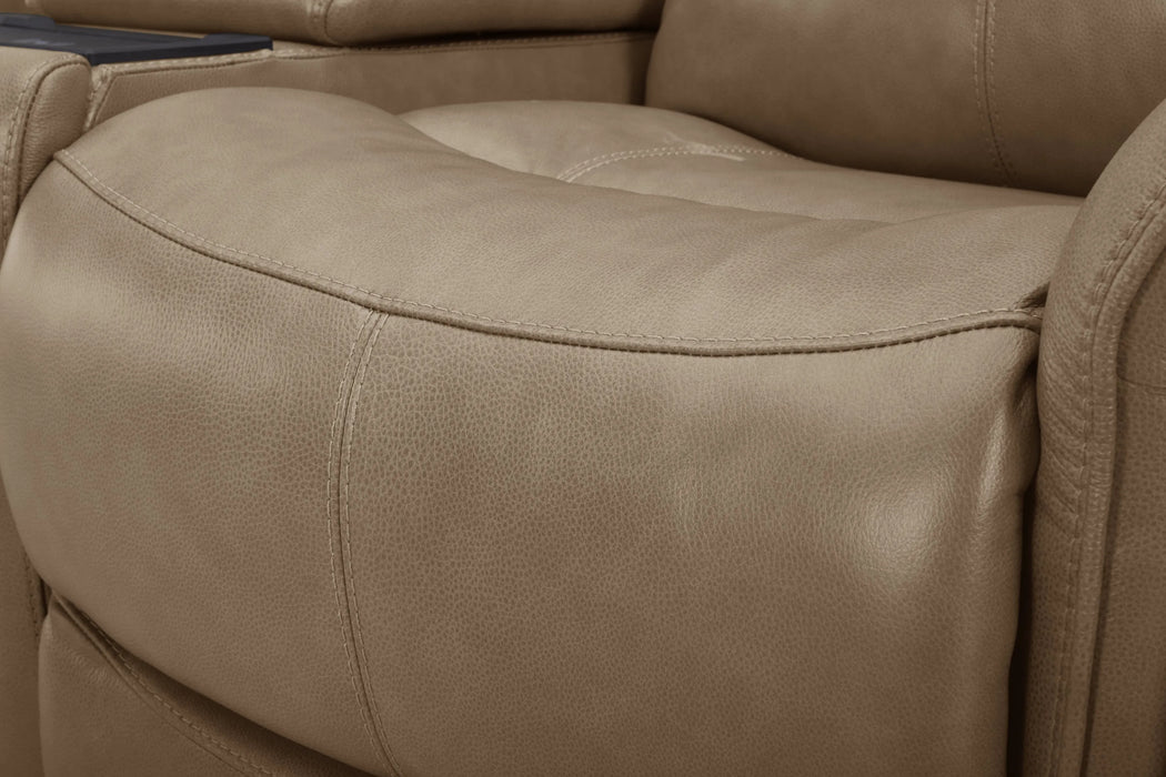 Grant Zero Gravity Power Reclining Sofa (Cobblestone)