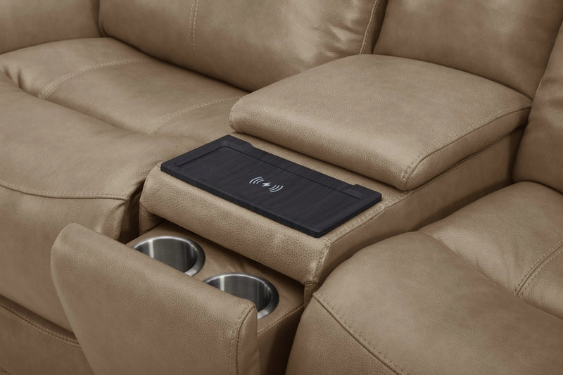 Grant Zero Gravity Power Reclining Console Loveseat
