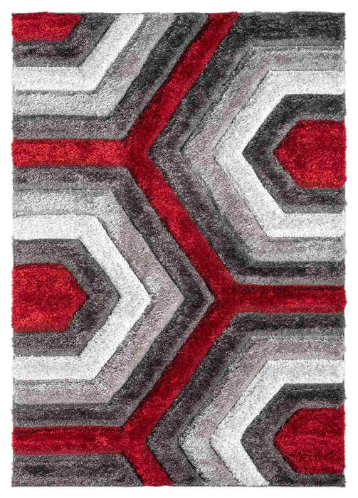4D SHAGGY Rug Design 6485