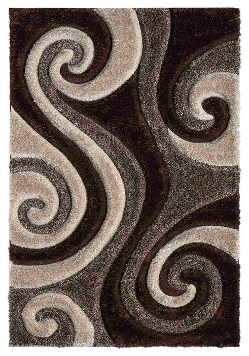 4D SHAGGY Rug Design 6499