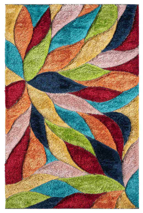 4D Shaggy Rug Design 6994