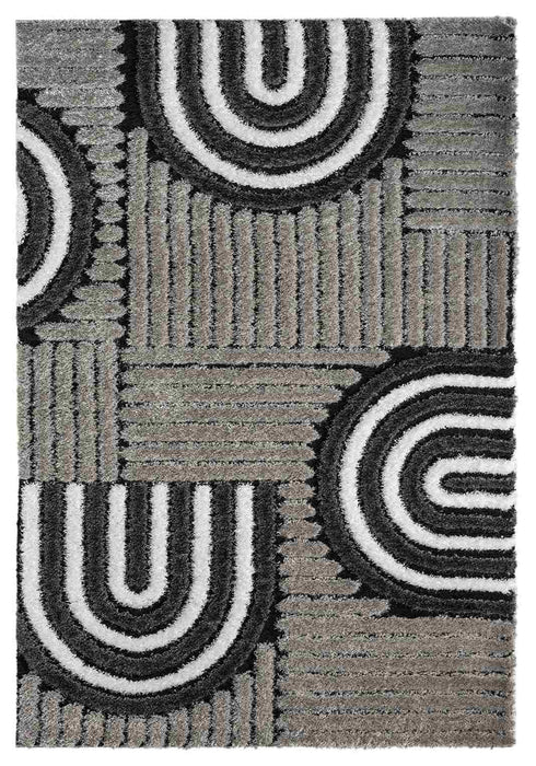 5D SHAGGY Rug Design 6412