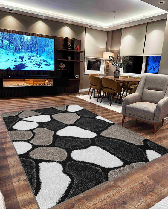 5D SHAGGY Rug Design 6411
