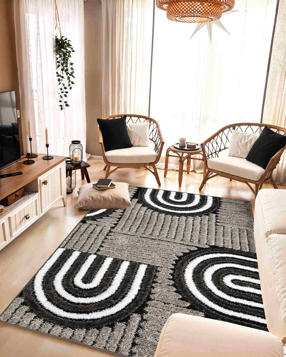 5D SHAGGY Rug Design 6412