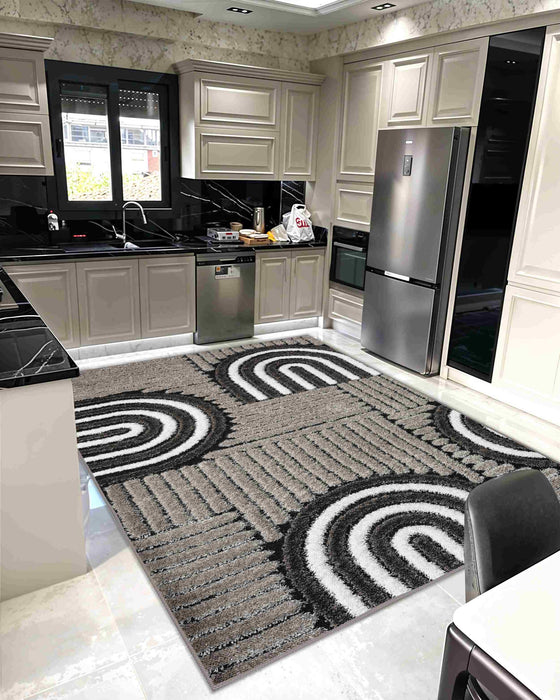 5D SHAGGY Rug Design 6412