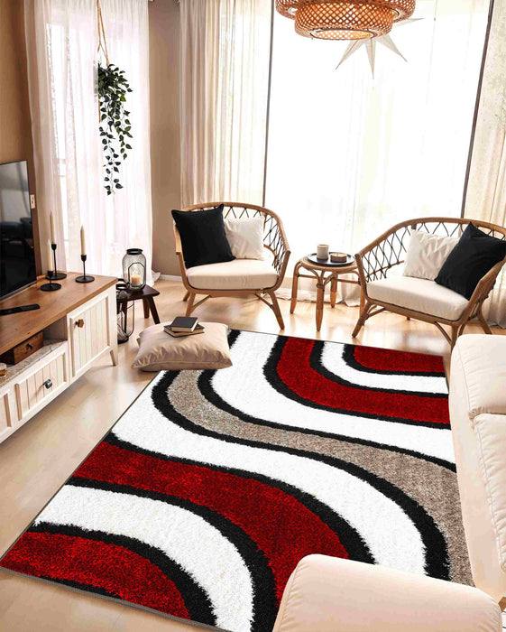 5D SHAGGY Rug Design 6417
