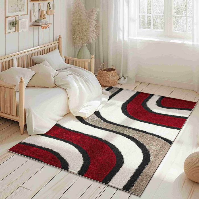 5D SHAGGY Rug Design 6417