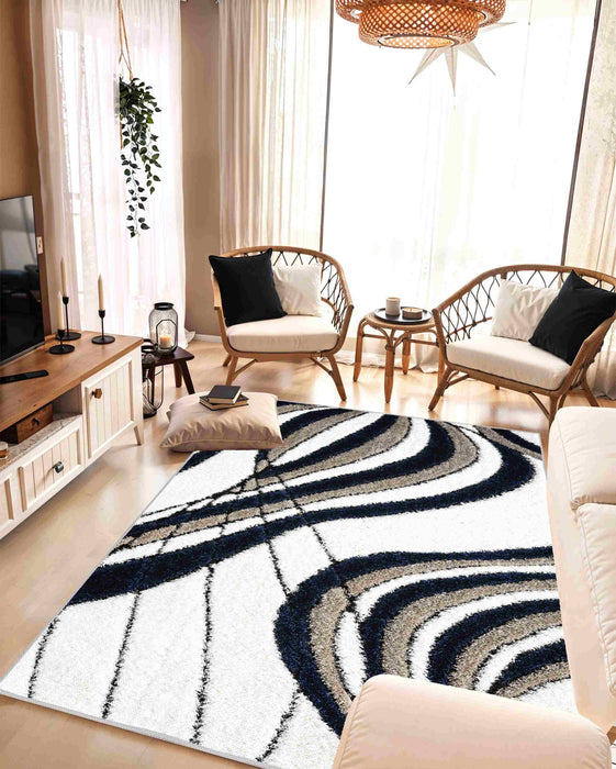 5D SHAGGY Rug Design 6418