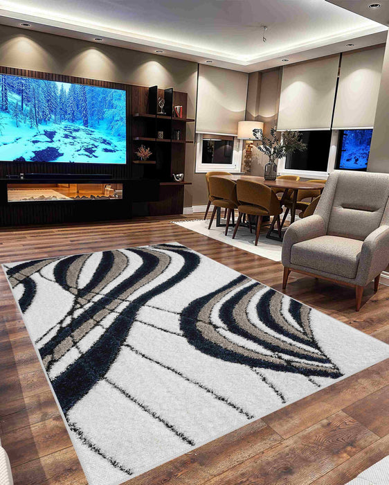 5D SHAGGY Rug Design 6418