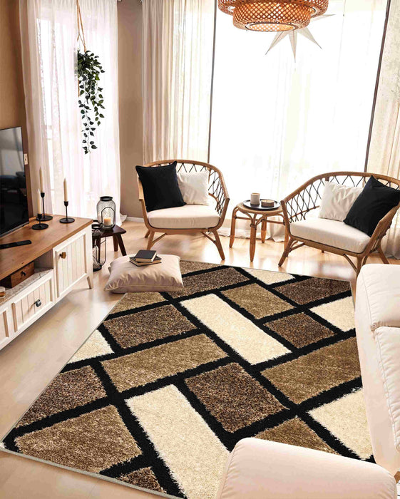 5D SHAGGY Rug Design 6419