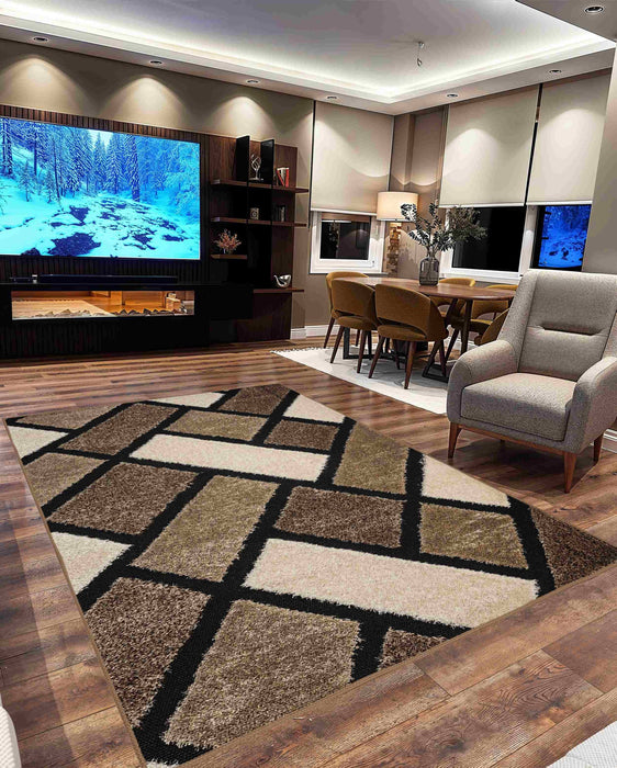 5D SHAGGY Rug Design 6419