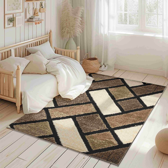 5D SHAGGY Rug Design 6419
