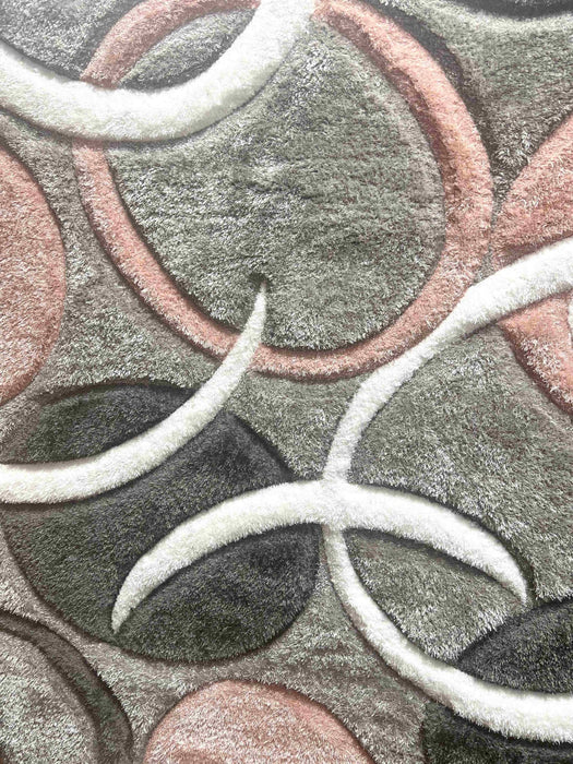 4D SHAGGY Rug Design 6482