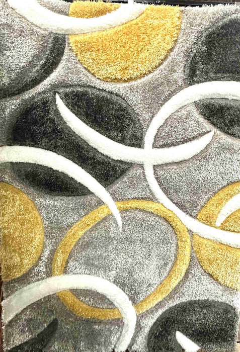 4D SHAGGY Rug Design 6482