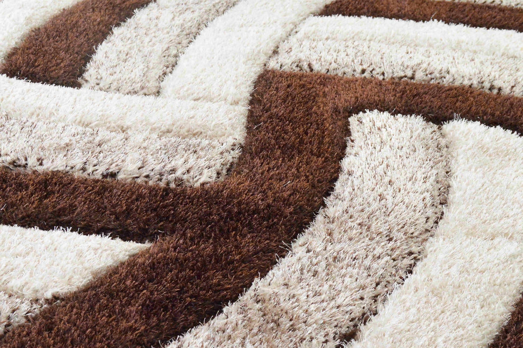 4D SHAGGY Rug Design 6483