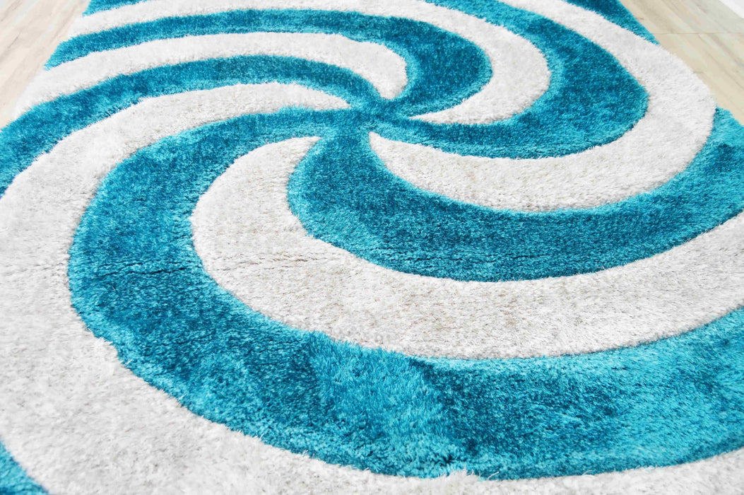 4D SHAGGY Rug Design 6484