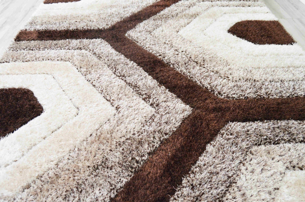 4D SHAGGY Rug Design 6485