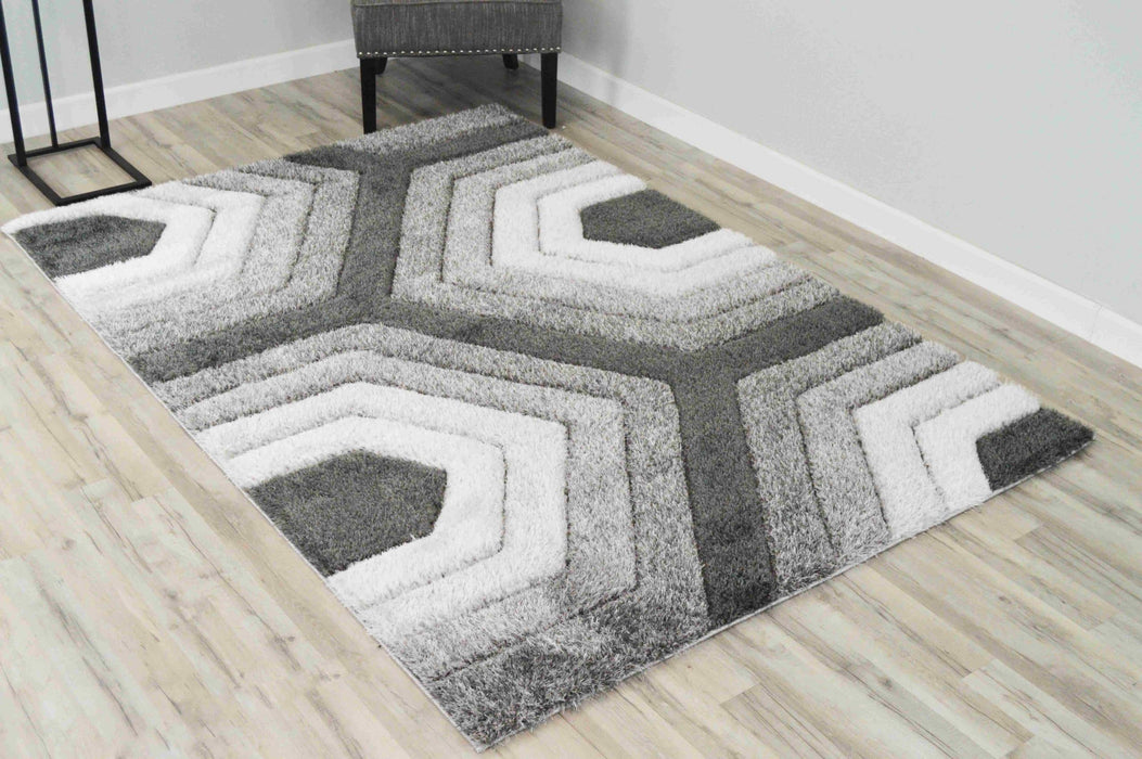 4D SHAGGY Rug Design 6485