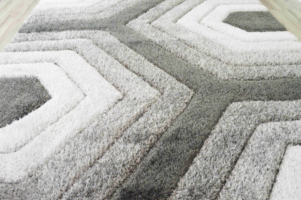 4D SHAGGY Rug Design 6485
