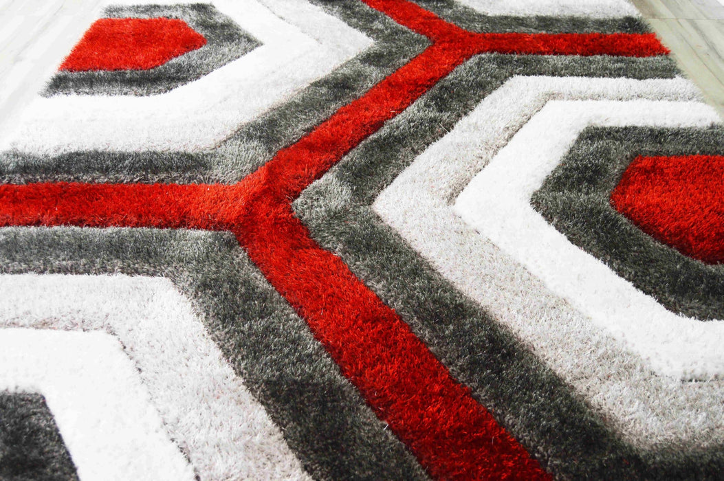 4D SHAGGY Rug Design 6485