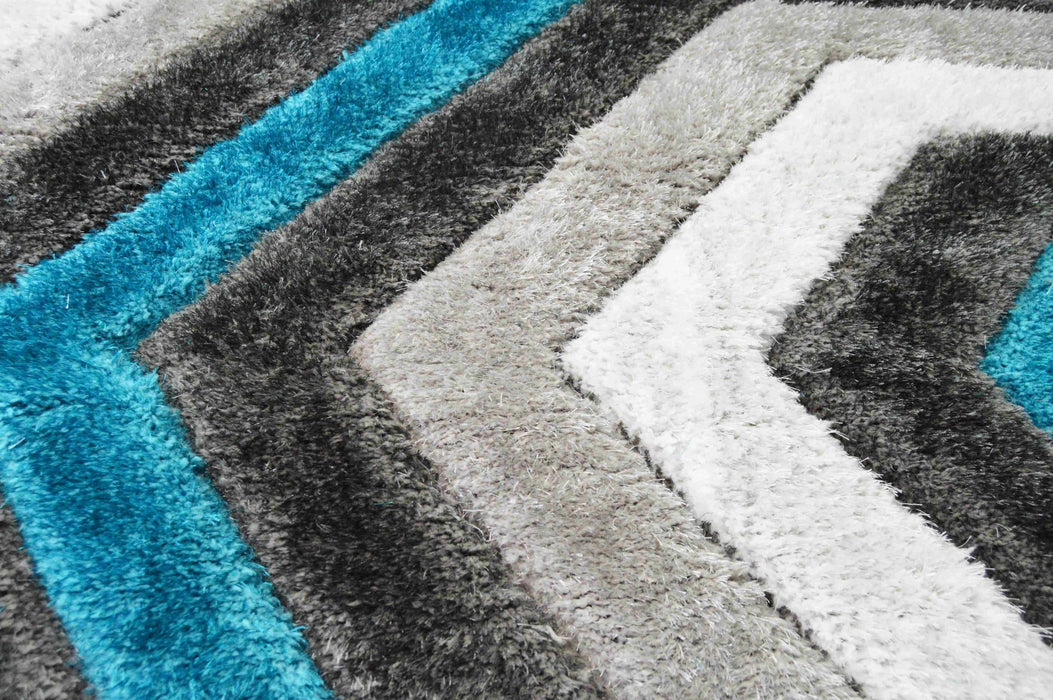 4D SHAGGY Rug Design 6485