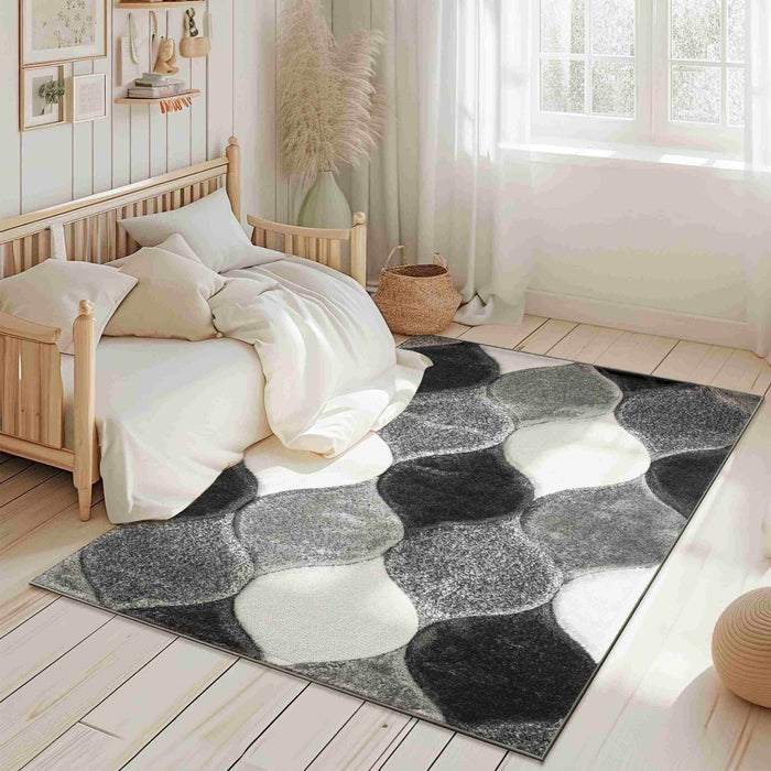4D SHAGGY Rug Design 6488
