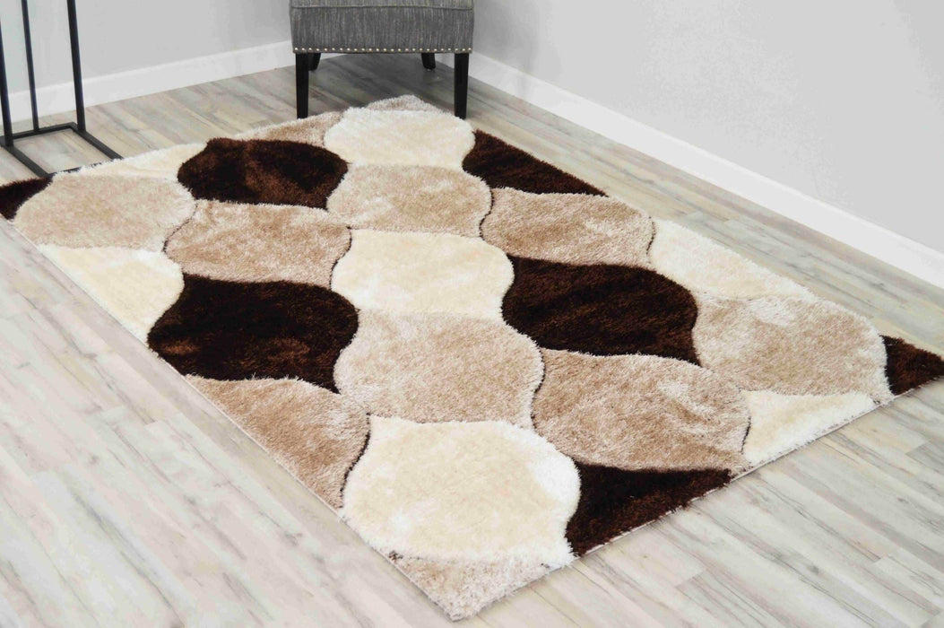 4D SHAGGY Rug Design 6488