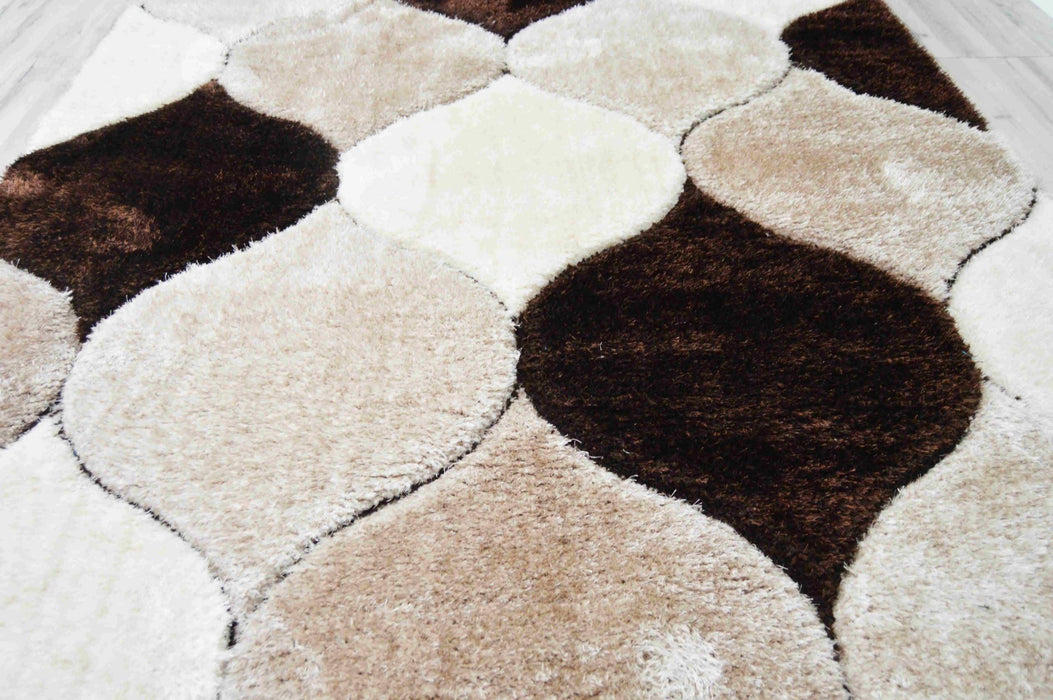 4D SHAGGY Rug Design 6488