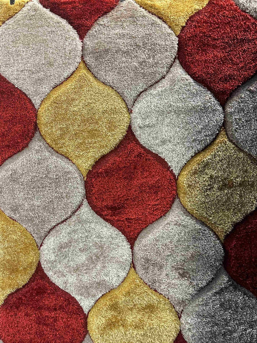 4D SHAGGY Rug Design 6488