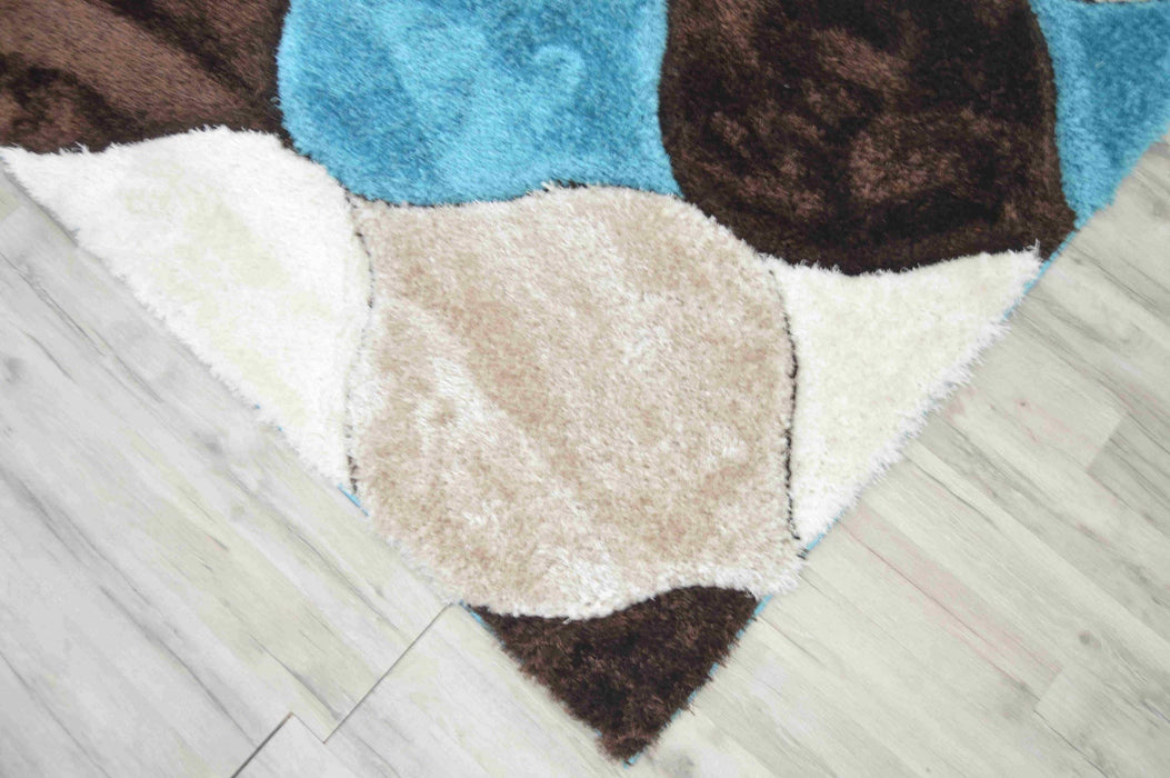 4D SHAGGY Rug Design 6488