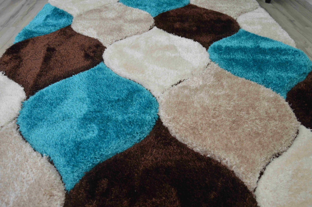 4D SHAGGY Rug Design 6488