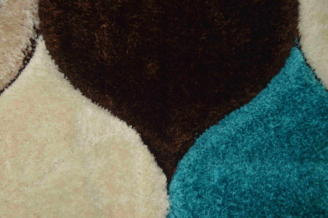 4D SHAGGY Rug Design 6488